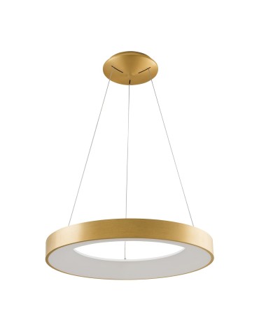 Italux Giulia LED 50W 2750lm 3000K Pendant Gold Brushed 5304-850RP-GD-3.