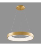 Pendant lamps circles - Italux Giulia LED 50W 2750lm 3000K Pendant Gold Brushed 5304-850RP-GD-3. - product 3