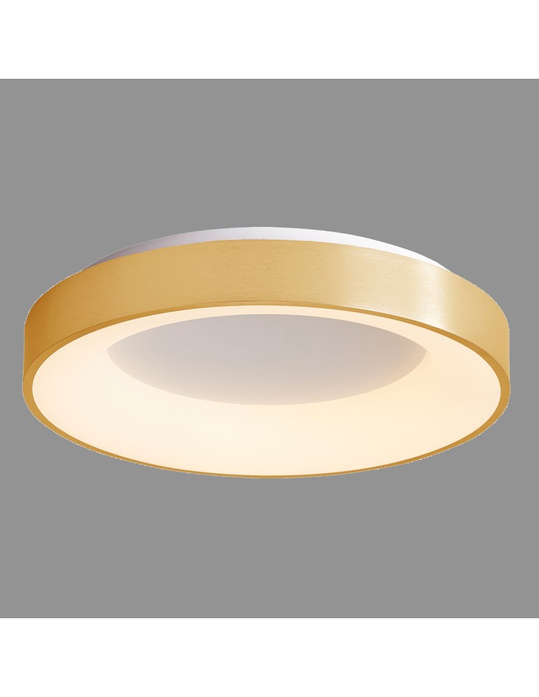 Modern ceiling lamps - Italux Giulia LED 50W 2750lm 3000K Brushed Gold Ceiling 5304-850RC-GD-3 - product kolory-swiatla.pl 3