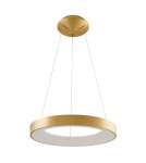 Pendant lamps circles - Italux Giulia LED 40W 2200lm 3000K Pendant Gold Brushed 5304-840RP-GD-3. - product 1
