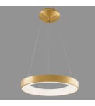 Pendant lamps circles - Italux Giulia LED 40W 2200lm 3000K Pendant Gold Brushed 5304-840RP-GD-3. - product 3
