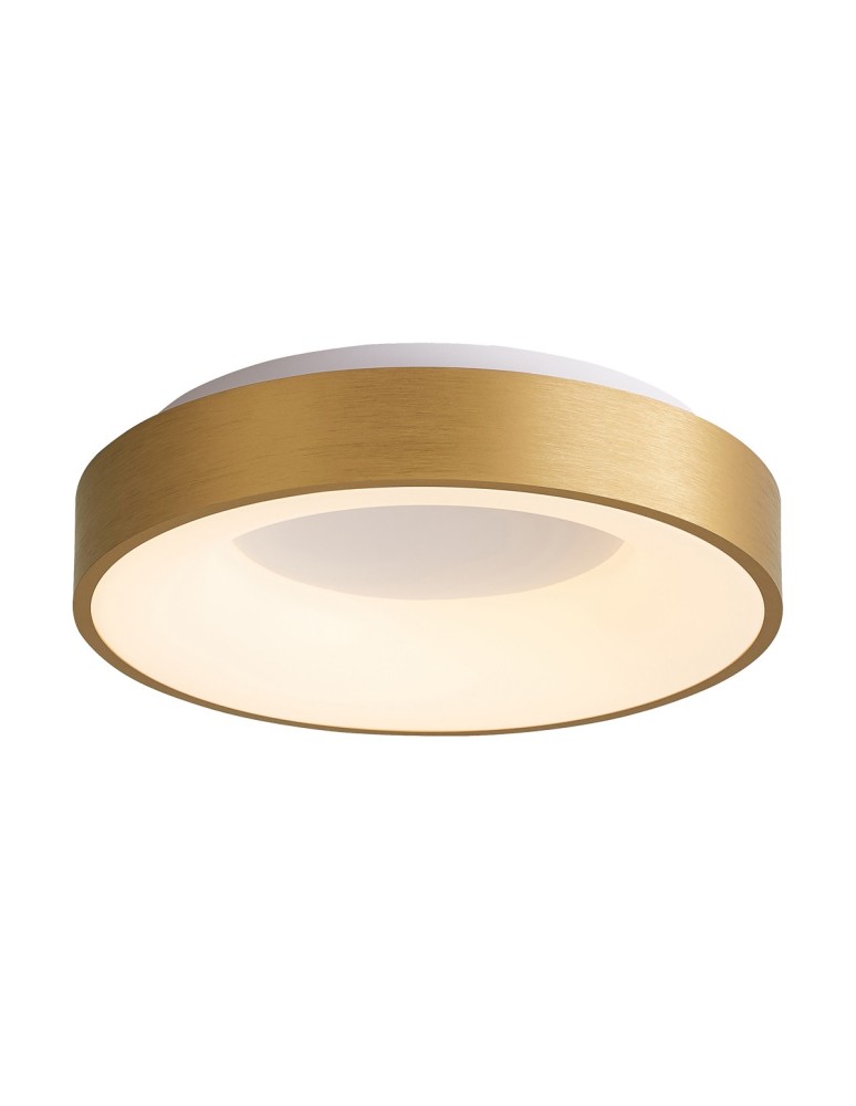 Modern ceiling lamps - Italux Giulia LED 40W 2200lm 3000K Brushed Gold Ceiling 5304-840RC-GD-3 - product kolory-swiatla.pl 1