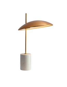 Italux Vilai LED 4W 400lm 3000K Desk Gold Marble TB-203342-1-GD