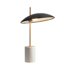 LED table lamps - Italux Vilai LED 4W 400lm 3000K Desk Black Gold Marble TB-203342-1-BL - product 1