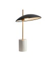 Italux Vilai LED 4W 400lm 3000K Desk Black Gold Marble TB-203342-1-BL