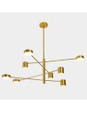 Italux Remdal LED 36W 2700lm 3000K Pendant Copper PND-16374-8-COP-3K.