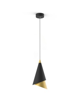 Italux Raalto LED 13.55W 469lm 3000K Pendant Black Gold PND-433128-1A. - product 2