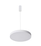 LED pendant lamps - Italux Orbital LED 60W 3600lm 3000K Pendant White Sandblasted 5361-860RP-WH-3 - product 2