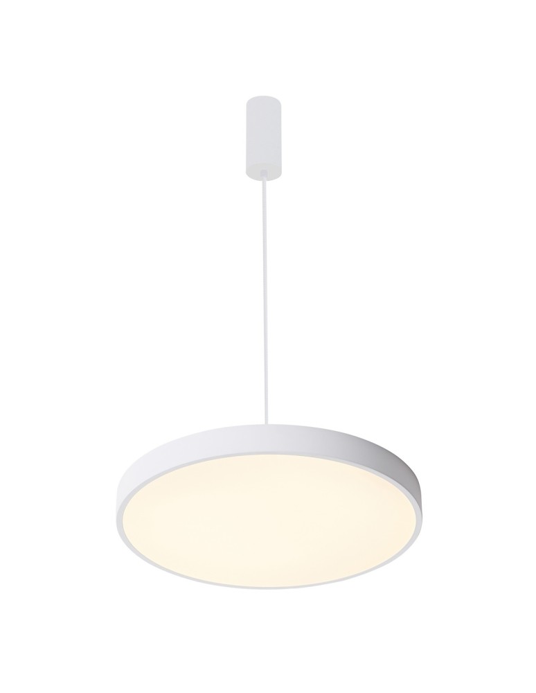 LED pendant lamps - Italux Orbital LED 60W 3600lm 3000K Pendant White Sandblasted 5361-860RP-WH-3 - product kolory-swiatla.pl 3