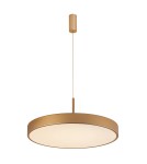 LED pendant lamps - Italux Orbital LED 60W 3600lm 3000K Pendant Gold Sandblasted 5361-860RP-GD-3 - product 1