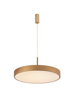 Italux Orbital LED 60W 3600lm 3000K Pendant Gold Sandblasted 5361-860RP-GD-3