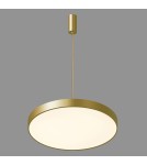 LED pendant lamps - Italux Orbital LED 60W 3600lm 3000K Pendant Gold Sandblasted 5361-860RP-GD-3 - product 4