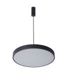 LED pendant lamps - Italux Orbital LED 60W 3600lm 3000K Pendant Black Sandblasted 5361-860RP-BK-3 - product 1