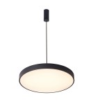 LED pendant lamps - Italux Orbital LED 60W 3600lm 3000K Pendant Black Sandblasted 5361-860RP-BK-3 - product 2