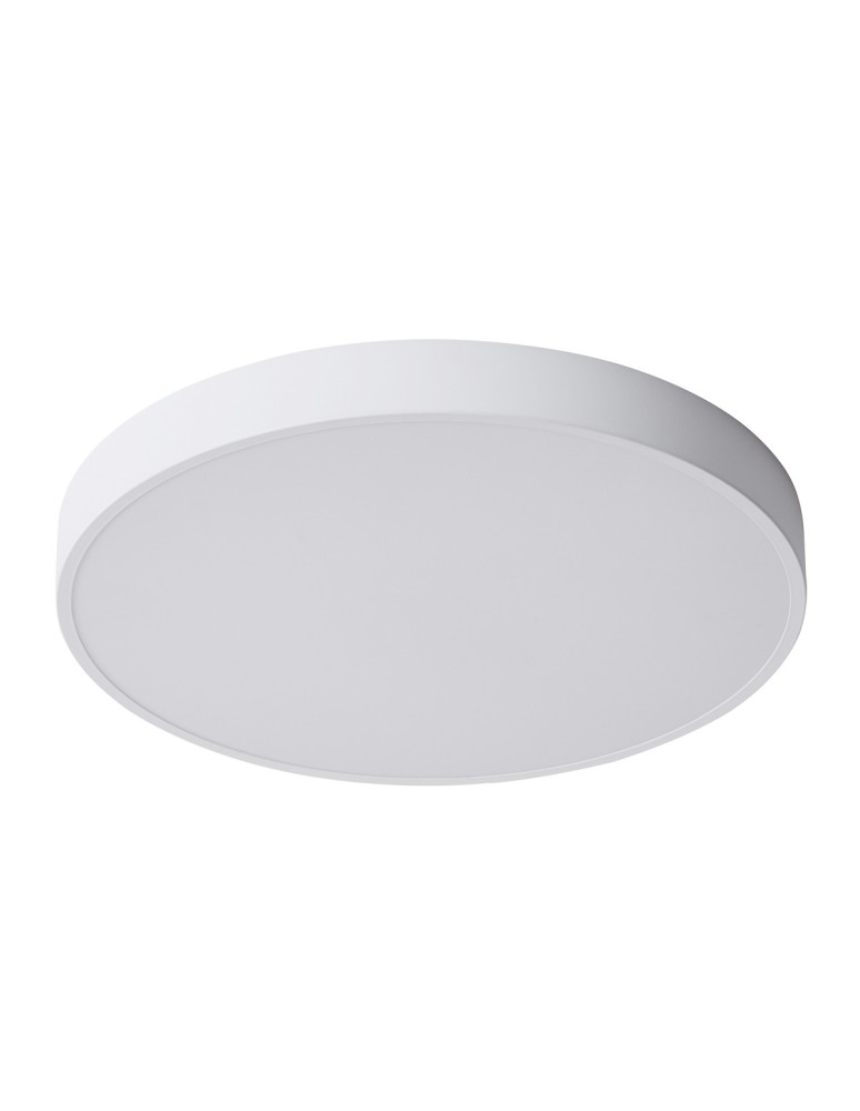 Round Plafonds - Italux Orbital LED 60W 3600lm 3000K Sandblasted White Ceiling 5361-860RC-WH-3 - product kolory-swiatla.pl 2