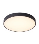 Round Plafonds - Italux Orbital LED 60W 3600lm 3000K Sandblasted Black Ceiling 5361-860RC-BK-3 - product 1