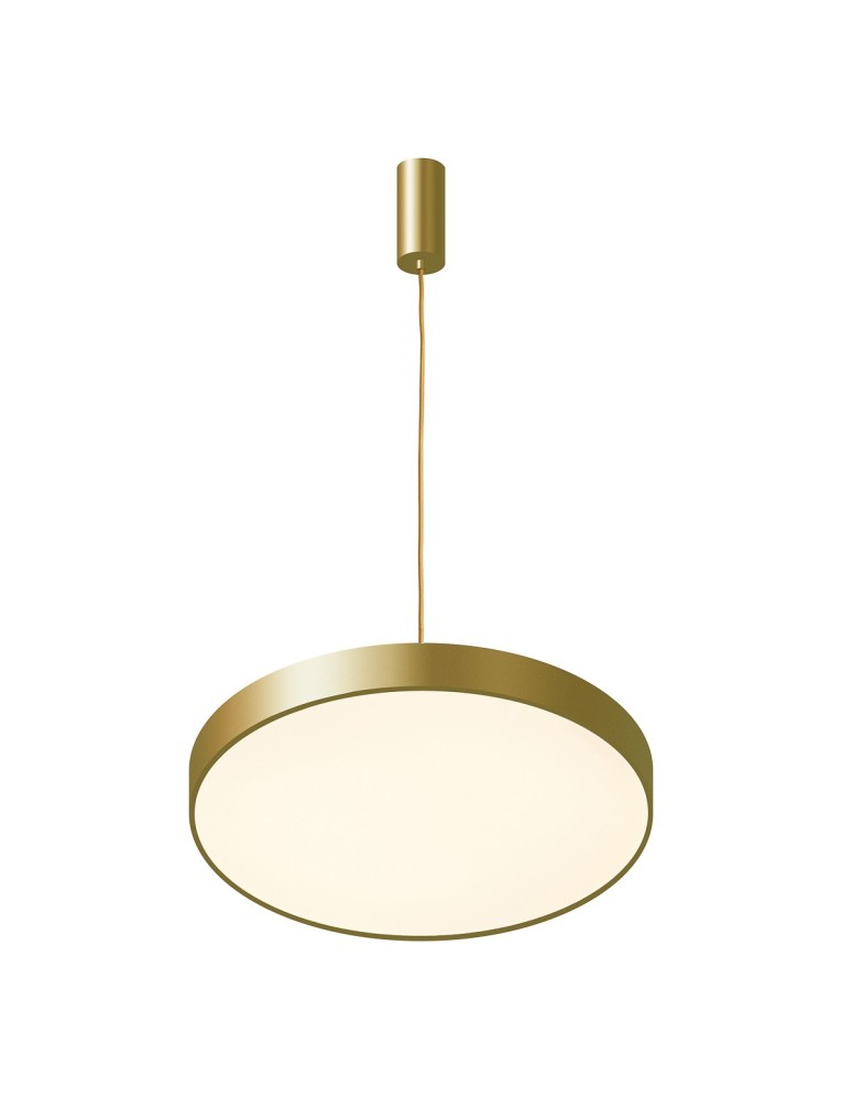 LED pendant lamps - Italux Orbital LED 30W 1800lm 3000K Pendant Gold Sandblasted 5361-830RP-GD-3 - product kolory-swiatla.pl 3