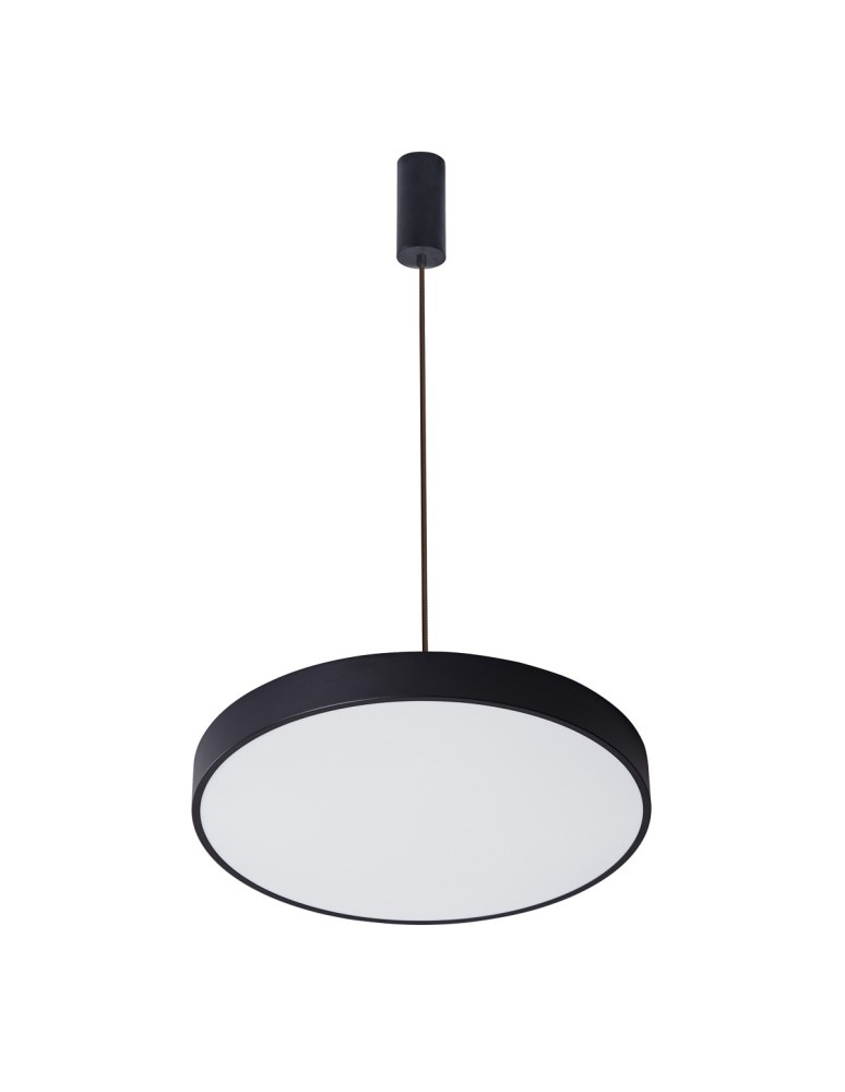LED pendant lamps - Italux Orbital LED 30W 1800lm 3000K Pendant Black Sandblasted 5361-830RP-BK-3 - product kolory-swiatla.pl 2