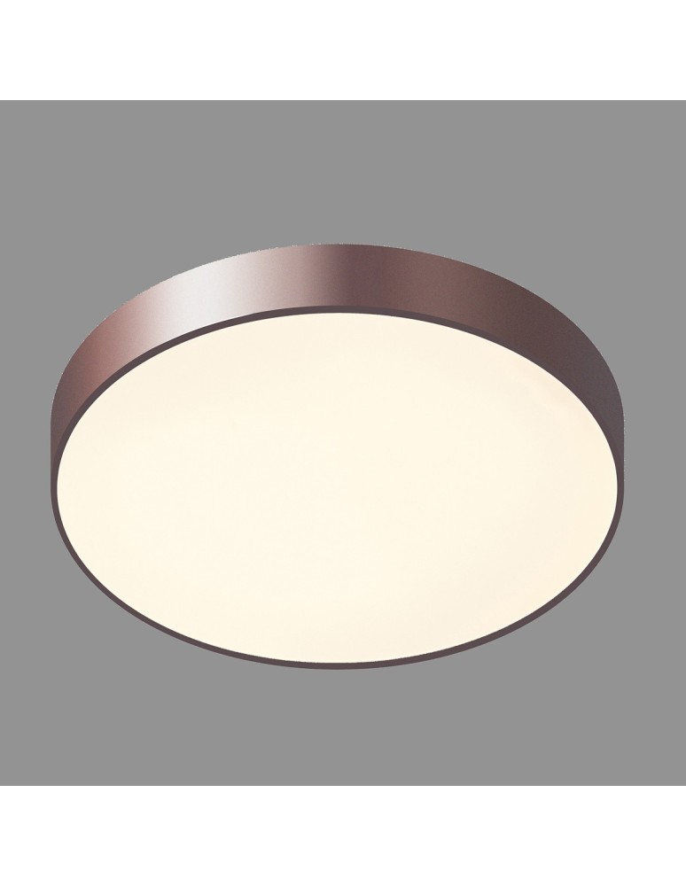 Round Plafonds - Italux Orbital LED 30W 1800lm 3000K Coffee Sanded Ceiling 5361-830RC-CO-3 - product kolory-swiatla.pl 3