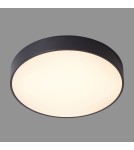 Round Plafonds - Italux Orbital LED 30W 1800lm 3000K Sandblasted Black Ceiling 5361-830RC-BK-3 - product 3