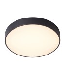 Round Plafonds - Italux Orbital LED 30W 1800lm 3000K Sandblasted Black Ceiling 5361-830RC-BK-3 - product 1