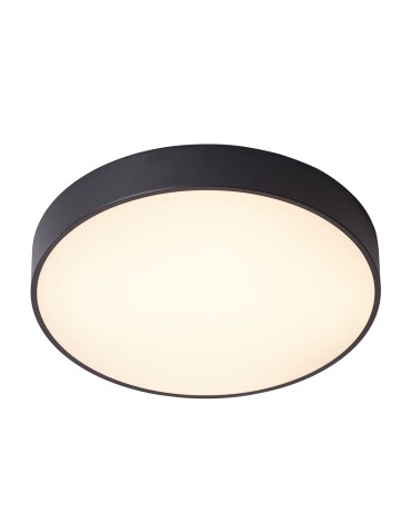 Italux Orbital LED 30W 1800lm 3000K Sandblasted Black Ceiling 5361-830RC-BK-3