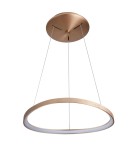 LED pendant lamps - Italux Morfi LED 48W 2640lm 3000K Pendant Bronze Brushed Gold 5355-848ROP-GB-3 - product 2