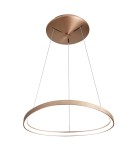 LED pendant lamps - Italux Morfi LED 48W 2640lm 3000K Pendant Bronze Brushed Gold 5355-848ROP-GB-3 - product 1