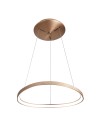 Italux Morfi LED 48W 2640lm 3000K Pendant Bronze Brushed Gold 5355-848ROP-GB-3