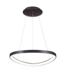 LED pendant lamps - Italux Morfi LED 48W 2640lm 3000K Pendant Coffee Brushed 5355-848ROP-BC-3 - product 1