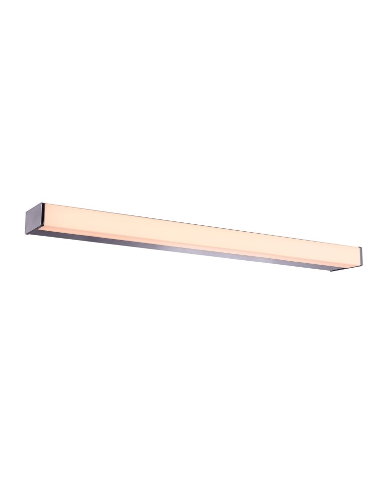 Bathroom wall lamps - Italux Minoria LED 9W 900lm 3000K Wall lamp Chrome WL-76578-1B - product kolory-swiatla.pl 1