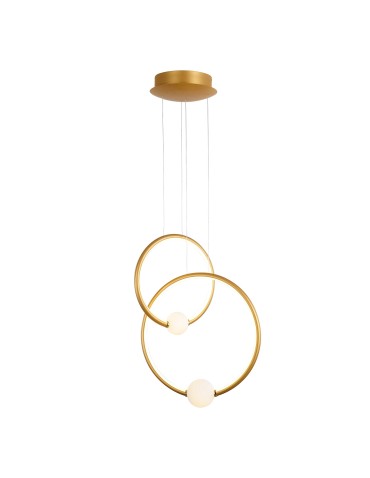 Italux Lausanne LED 44.8W 2420lm 3000K Pendant Bronze Antique PND-20112035-2B-GD