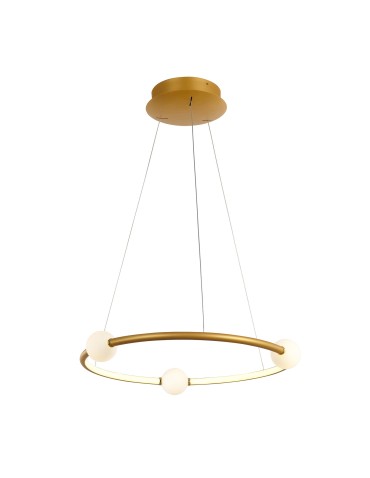 Italux Lozanna LED 36W 2100lm 3000K Pendant Bronze Antique PND-20112035-1A-GD.