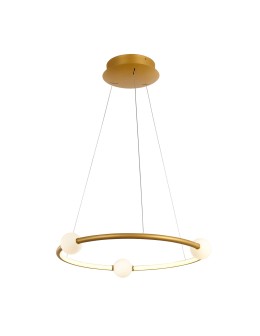 Italux Lozanna LED 36W 2100lm 3000K Pendant Bronze Antique PND-20112035-1A-GD.