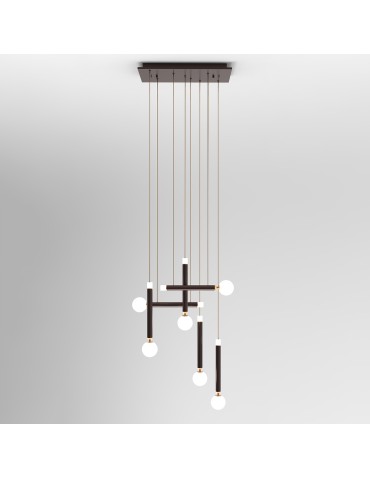 Italux Laon LED 6W 3600lm 3000K Pendant Coffee PND-2018109-6.