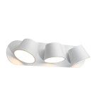 Wall lamps - Italux Kuola LED 18W 640lm 3000K Wall lamp White MB1350-3 WH - product 1
