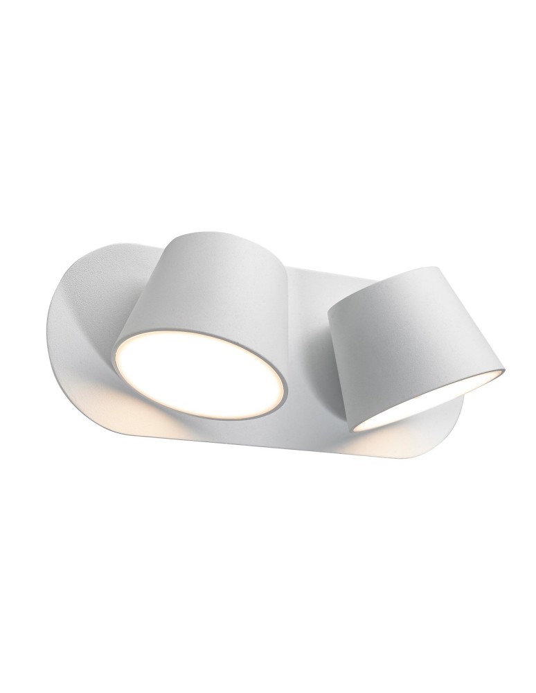 Wall lamps - Italux Kuola LED 12W 440lm 3000K Wall lamp White MB1350-2 WH - product kolory-swiatla.pl 1