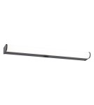 Bathroom wall lamps - Italux Kantami LED 12W 1180lm 3000K Wall lamp Black MB1388R/M BK - product 1