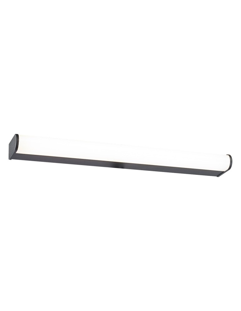 Bathroom wall lamps - Italux Kantami LED 12W 1180lm 3000K Wall lamp Black MB1388R/M BK - product kolory-swiatla.pl 1