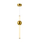 Designer pendant lamps - Italux Halling LED 13.3W 1215lm 3000K Pendant Copper PND-16357-CA-1 - product 1