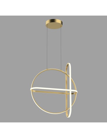 Italux Cerrila LED 48.6W 2000lm 3000K Pendant Gold PND-29772750-3A-GD.