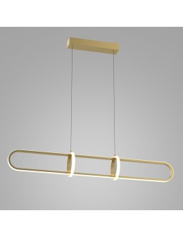 Italux Cerrila LED 31.2W 1300lm 3000K Pendant Gold PND-29772750-1A-GD.