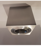 Ceiling luminaires for replaceable light source - Azzardo MINI ELOY ALUMINIUM 1xGU10 Surface Mounted Aluminum AZ1754 - product 4