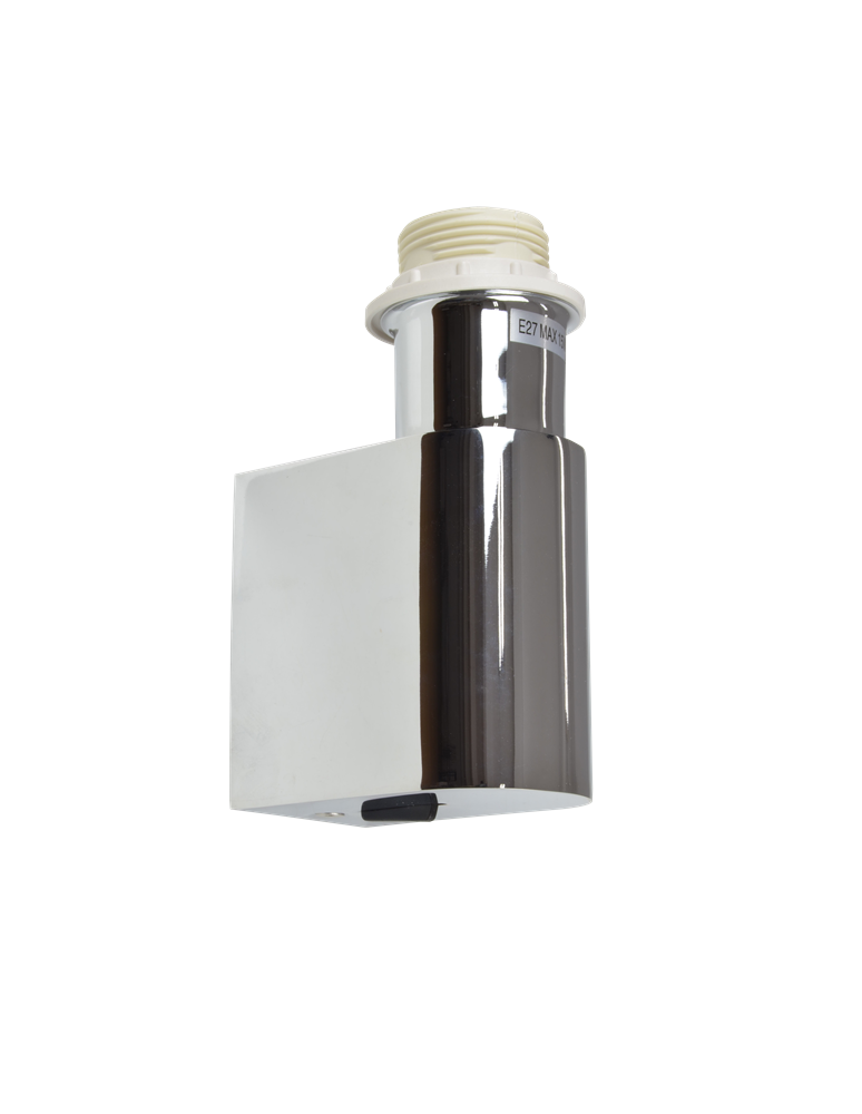 Wall lamps - Azzardo AMADEO LAMPBODY E27 1xE27 Arm with Mounting Base without Lampshade White AZ2419 - product kolory-swiatla.pl 1