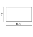 Lampshades - Azzardo AMADEO SHADE SQUARE WHITE lampshade White AZ2420 - product 2
