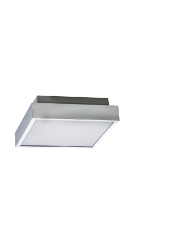 Azzardo ASTERIA 30 3000K 1xLED Chrome/White IP44 ceiling light AZ2073
