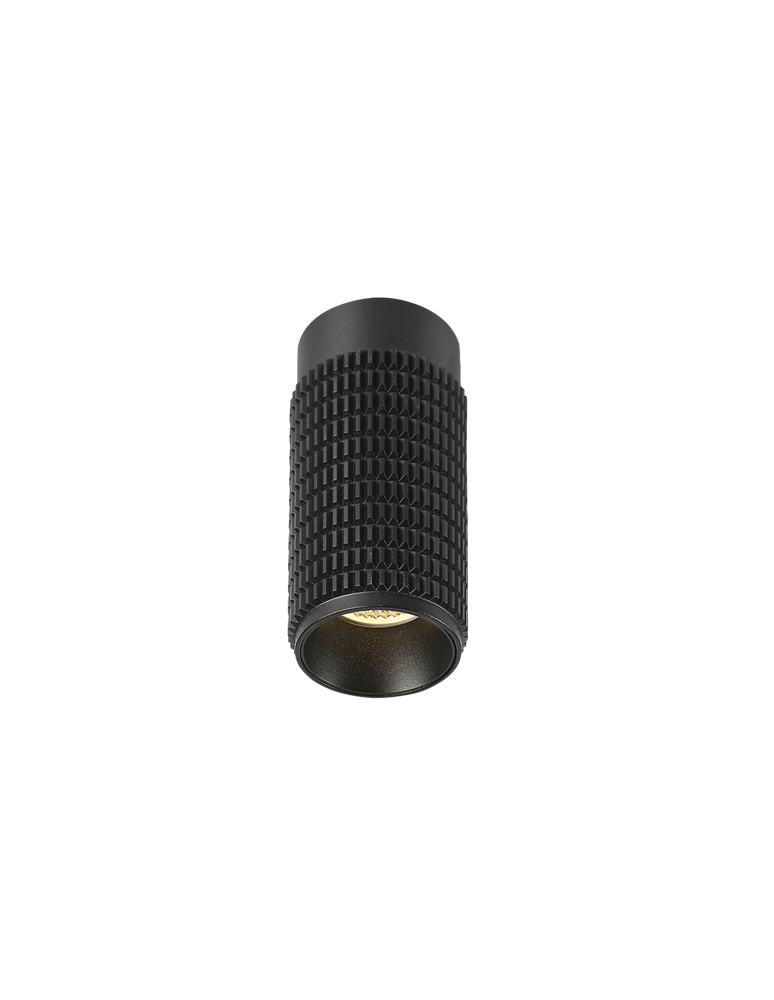 Ceiling luminaires for replaceable light source - Azzardo AVICA BLACK 1xGU10 Ceiling Light Black AZ3121 - product kolory-swiatla.pl 1