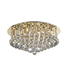 Ceiling lamps with crystals - Azzardo BOLLA 58 GOLD 10xG9 Ceiling/Pendant Gold AZ3084 - product 1