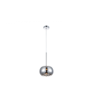 Glamour pendant lamps - Azzardo BURN 1 1xG9 Pendant Chrome AZ3082 - product 2