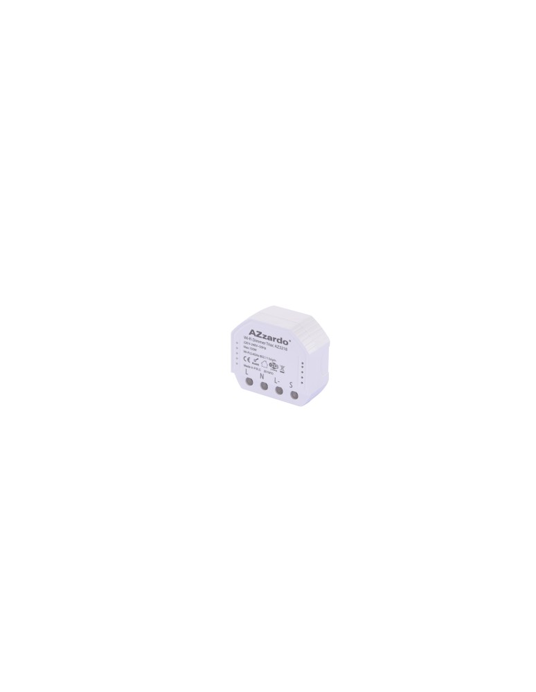 SMART extension cords and adapters - Azzardo DIMMER BOX Dimming Module White AZ3218 - product kolory-swiatla.pl 1